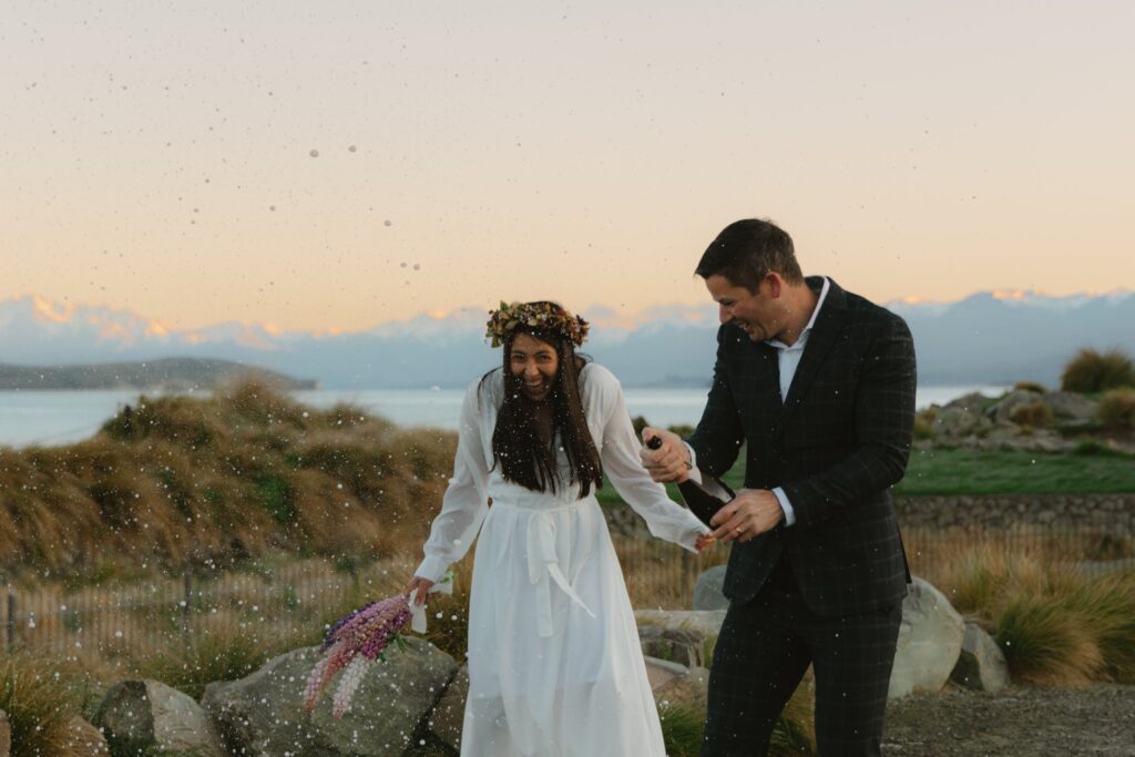 New Zealand Adventure Elopement | South Island New Zealand Elopement | Chaznel Photography | Elopement Photographer | Tekapo Elopement